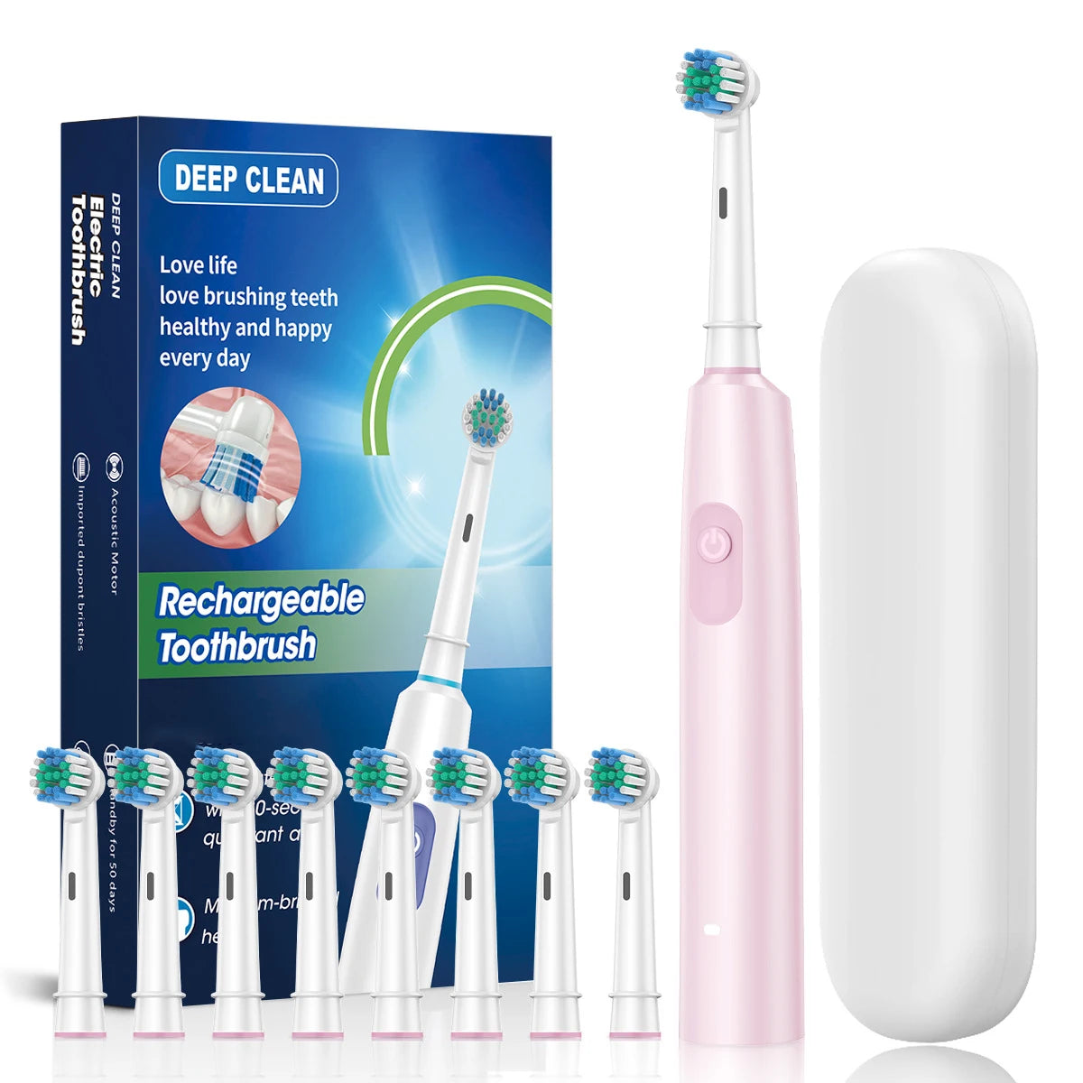Brosse à Dents Électrique Intelligente Rechargeable – Glow Smile